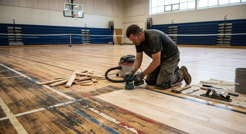 Fitness Center Floor Service